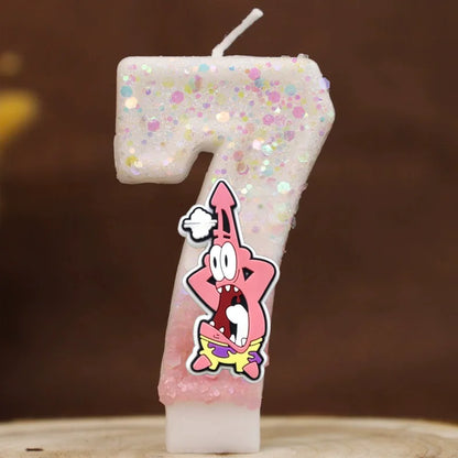 SpongeBob SquarePants Birthday Candle - Patrick Star