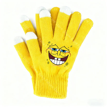 SpongeBob Touchscreen Gloves - SpongeBob Face