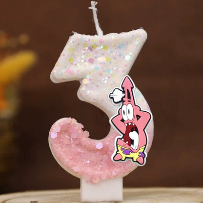 SpongeBob SquarePants Birthday Candle - Patrick Star