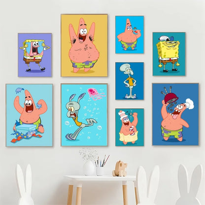 SpongeBob Poster - Squidward in Panic