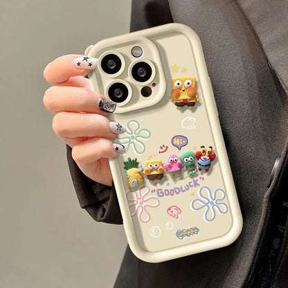 SpongeBob Case - 3D Family Model Beige