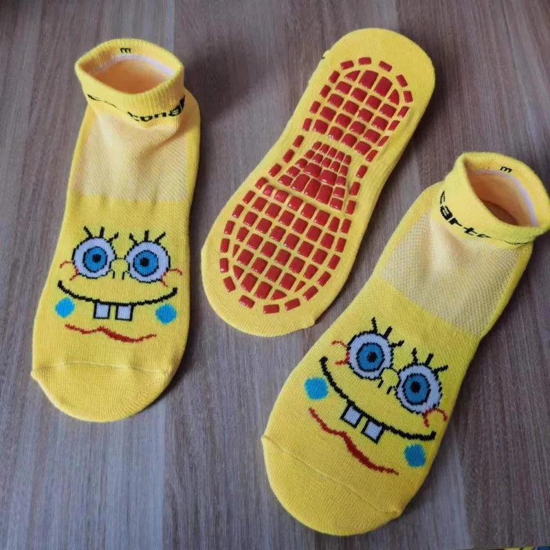 SpongeBob SquarePants Socks - Bikini Bottom Striped Pattern