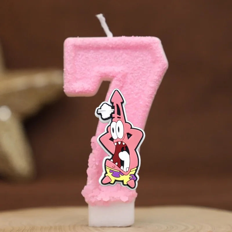 SpongeBob SquarePants Birthday Candle - Patrick Star