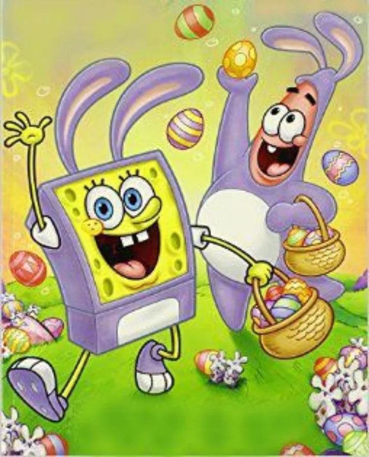SpongeBob Diamond Painting - Birthday