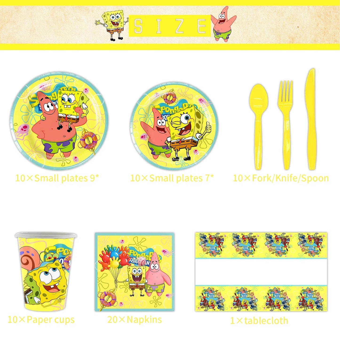 SpongeBob SquarePants Spiral Straws - Cocktail Fun
