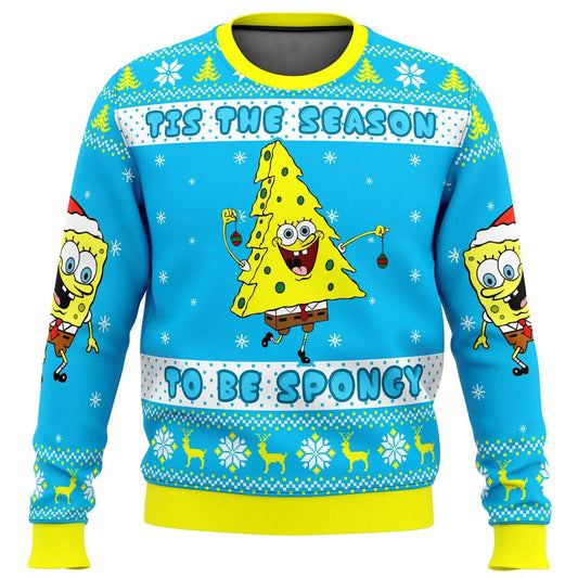 SpongeBob Christmas Jumper - 'Tis The Season (Tree)