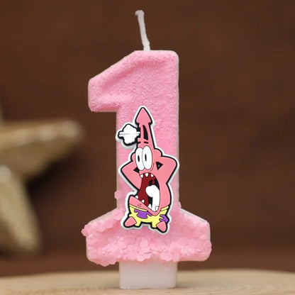 SpongeBob SquarePants Birthday Candle - Patrick Star