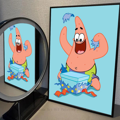 SpongeBob Poster - Squidward in Panic