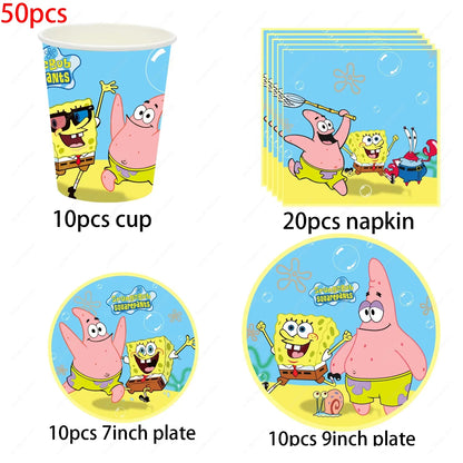 SpongeBob Birthday Banner - Festive