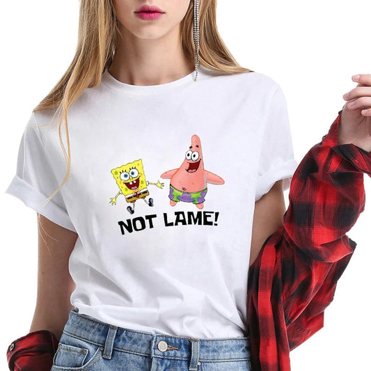 SpongeBob T-Shirt - "Not Lame" Duo