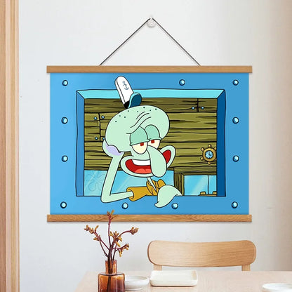 SpongeBob SquarePants Painting - Bikini Bottom Trio