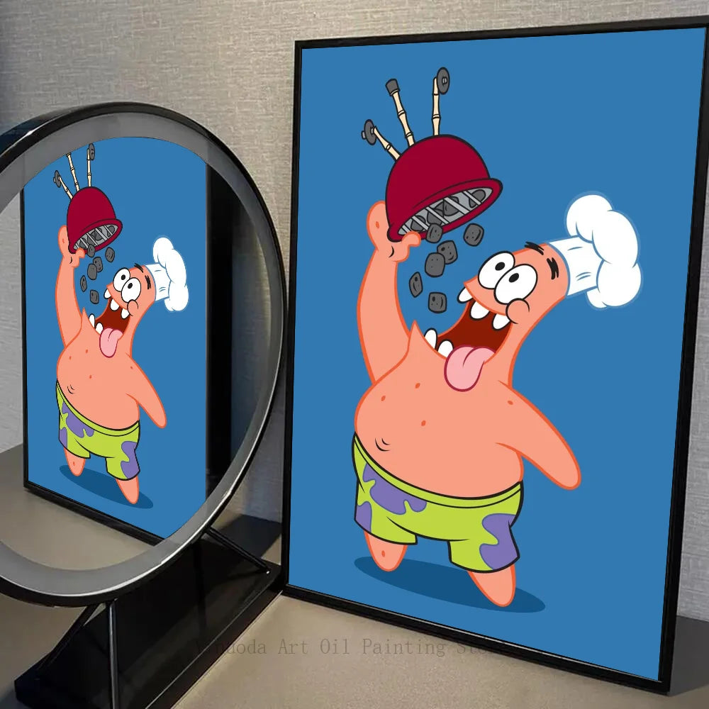SpongeBob Poster - Squidward in Panic
