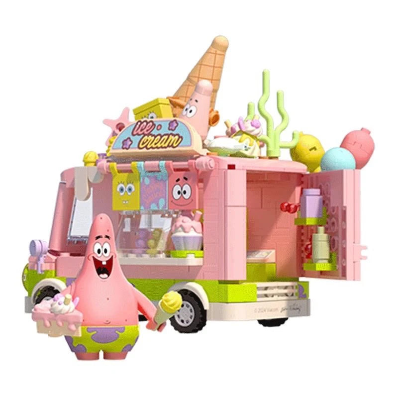 SpongeBob SquarePants Block Set - Beach Food Truck