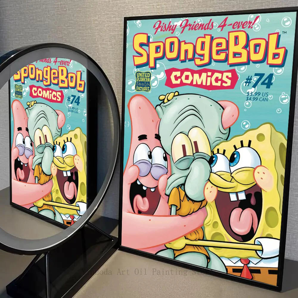SpongeBob SquarePants Poster - Bikini Bottom Movie