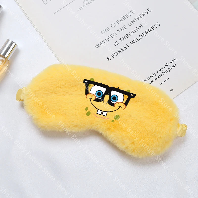 SpongeBob Sleepy Face Sleeping Mask