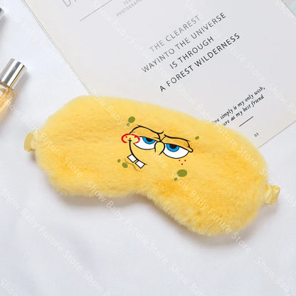 SpongeBob Sleepy Face Sleeping Mask
