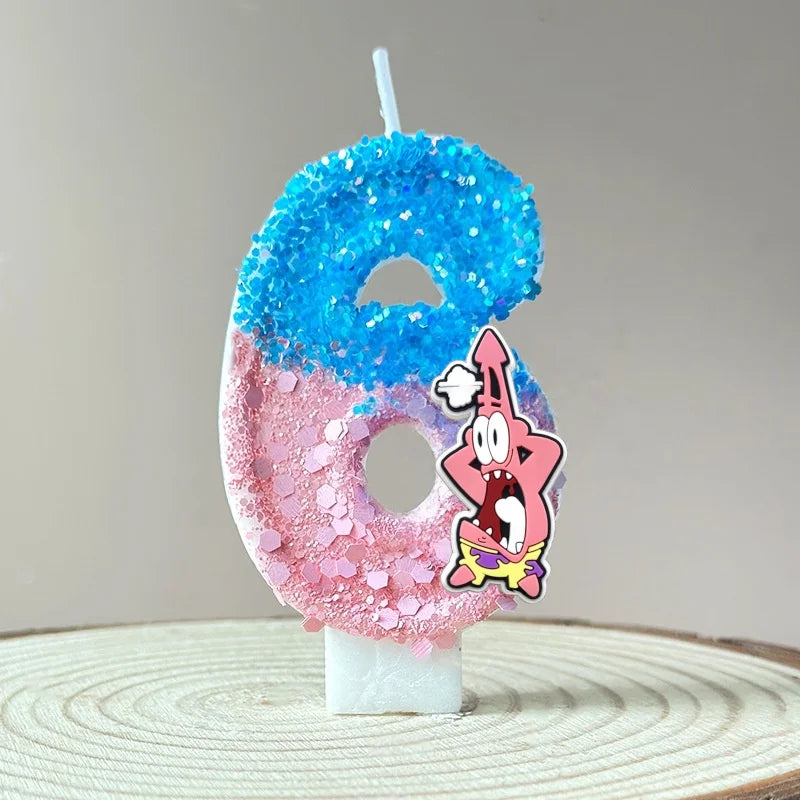 SpongeBob SquarePants Birthday Candle - Patrick Star