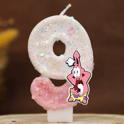 SpongeBob SquarePants Birthday Candle - Patrick Star