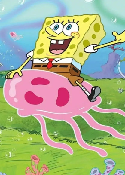 SpongeBob Diamond Painting - Birthday
