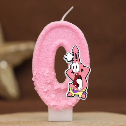 SpongeBob SquarePants Birthday Candle - Patrick Star