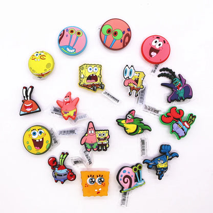 SpongeBob SquarePants Bag Pins - Character Mix
