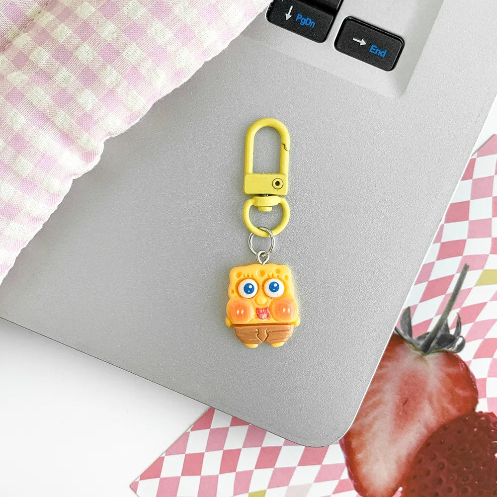 SpongeBob SquarePants Keychain - Colored Carabiner