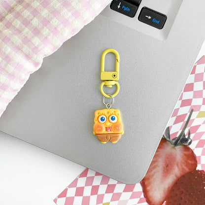 SpongeBob SquarePants Keychain - Colored Carabiner