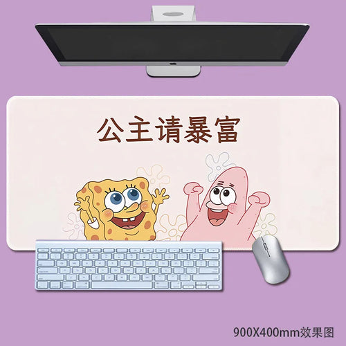 Tapis de souris Bob l'Éponge : modèle zen minimaliste