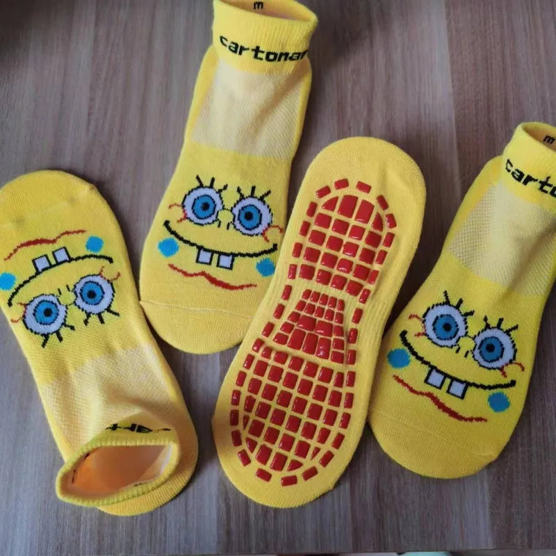SpongeBob SquarePants Socks - Bikini Bottom Striped Pattern