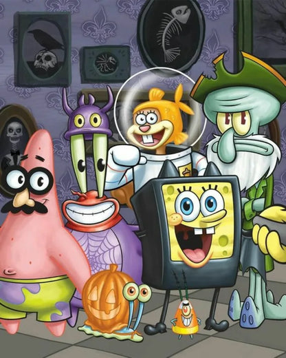 SpongeBob Diamond Painting - Birthday
