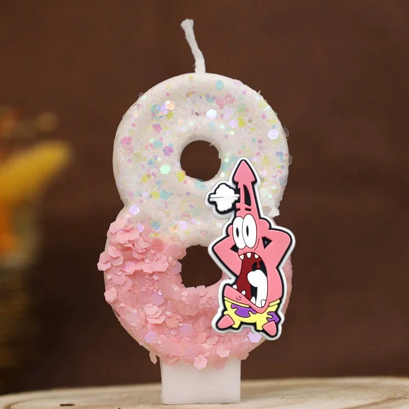 SpongeBob SquarePants Birthday Candle - Patrick Star