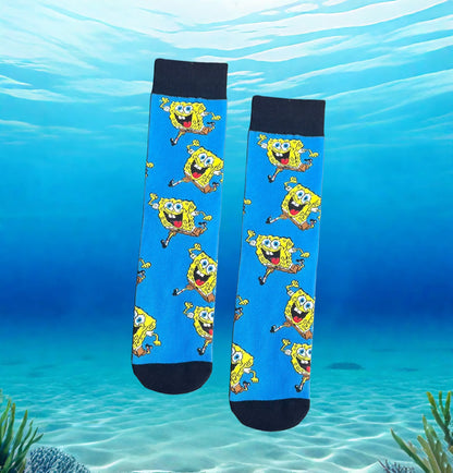 Spongebob Socks - Duo Navy Blue