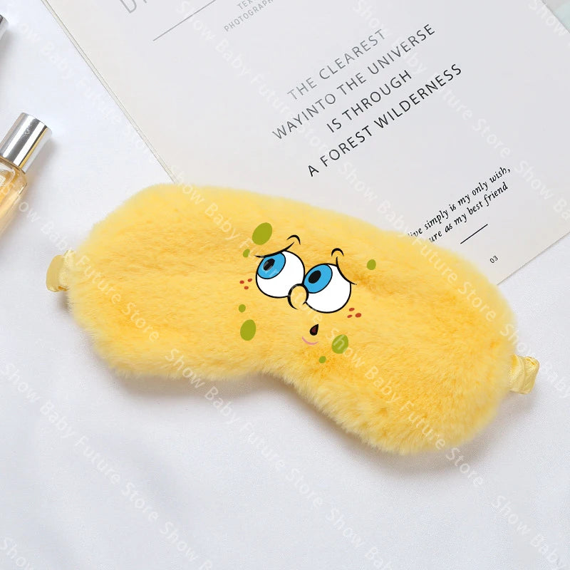 SpongeBob Sleepy Face Sleeping Mask