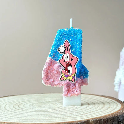 SpongeBob SquarePants Birthday Candle - Patrick Star