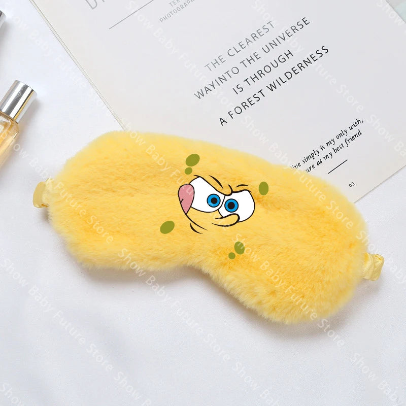 SpongeBob Sleepy Face Sleeping Mask