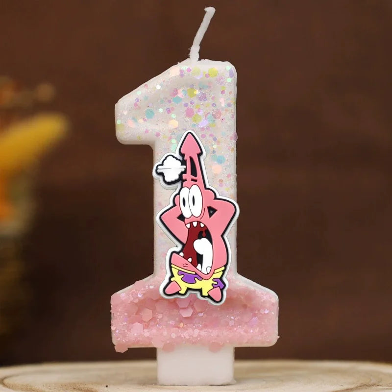 SpongeBob SquarePants Birthday Candle - Patrick Star