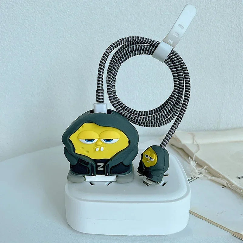 SpongeBob Cable Protector - USB Figures
