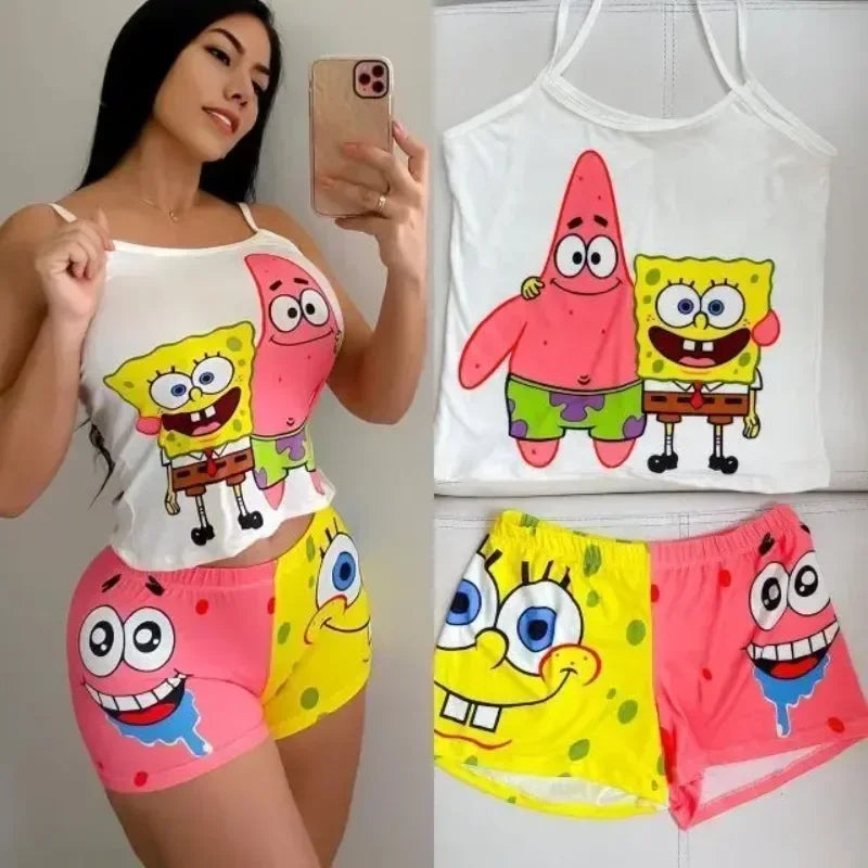 SpongeBob Set - Tank Top and Shorts