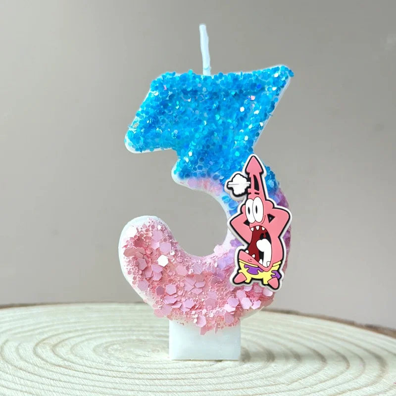 SpongeBob SquarePants Birthday Candle - Patrick Star