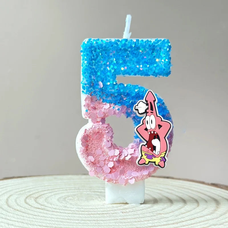 SpongeBob SquarePants Birthday Candle - Patrick Star