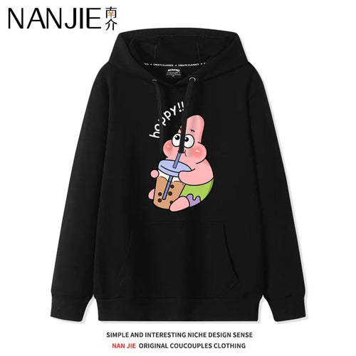 Black Sweatshirt Patrick L'Étoile - Instant Treat