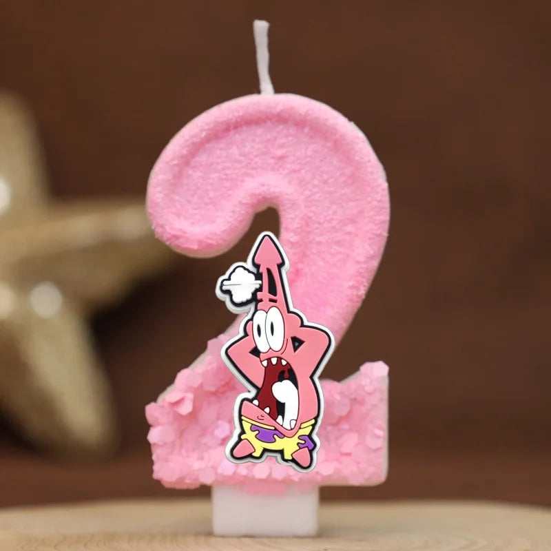 SpongeBob SquarePants Birthday Candle - Patrick Star