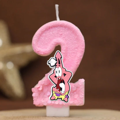 SpongeBob SquarePants Birthday Candle - Patrick Star
