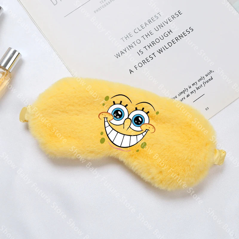 SpongeBob Sleepy Face Sleeping Mask
