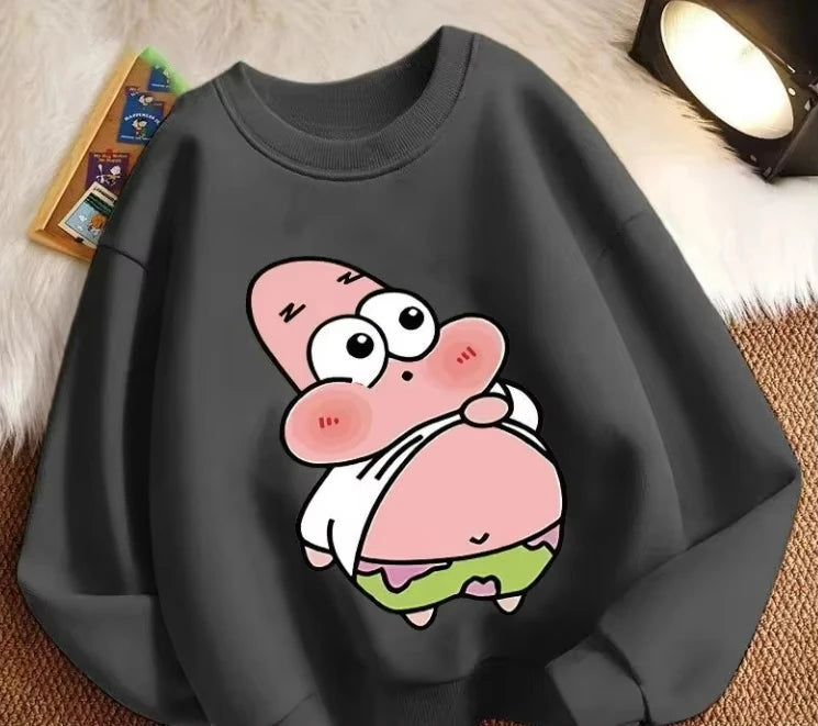 Grey Patrick L'Étoile Sweatshirt - Rounded Belly