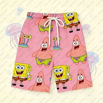 SpongeBob Swim Trunks - Bob & Patrick Duo