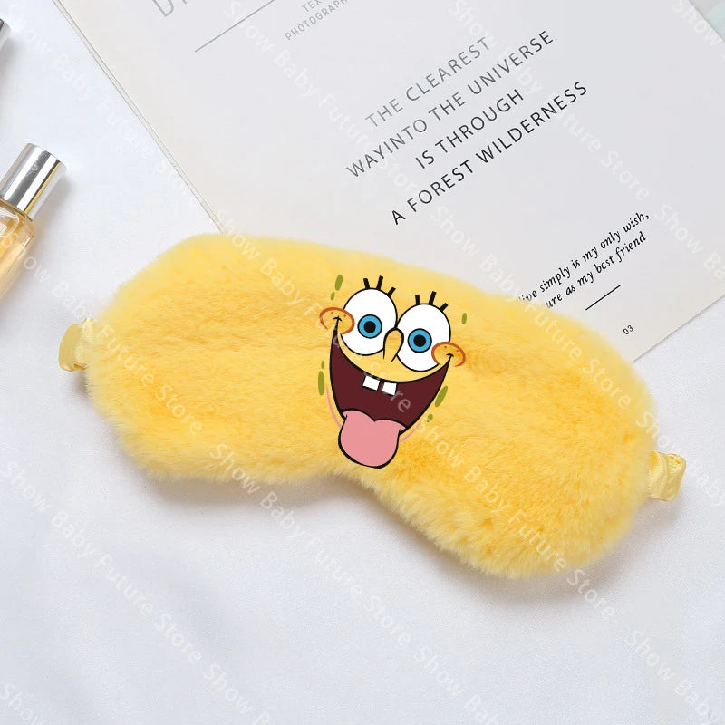 SpongeBob Sleepy Face Sleeping Mask