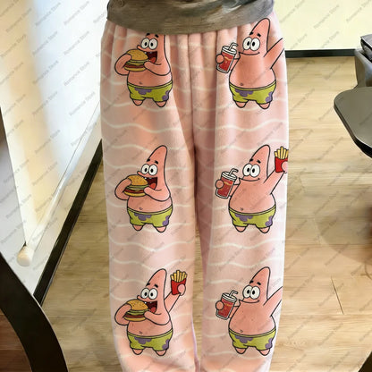 SpongeBob Pyjama Bottoms - Blue Pineapple Pattern