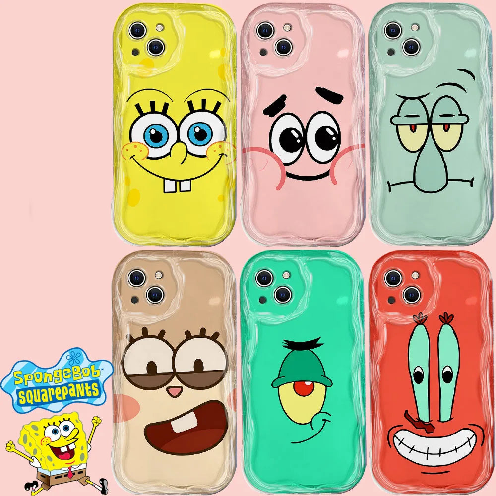 Squidward Tentacles iPhone Case - Seafoam Green (Glossy)